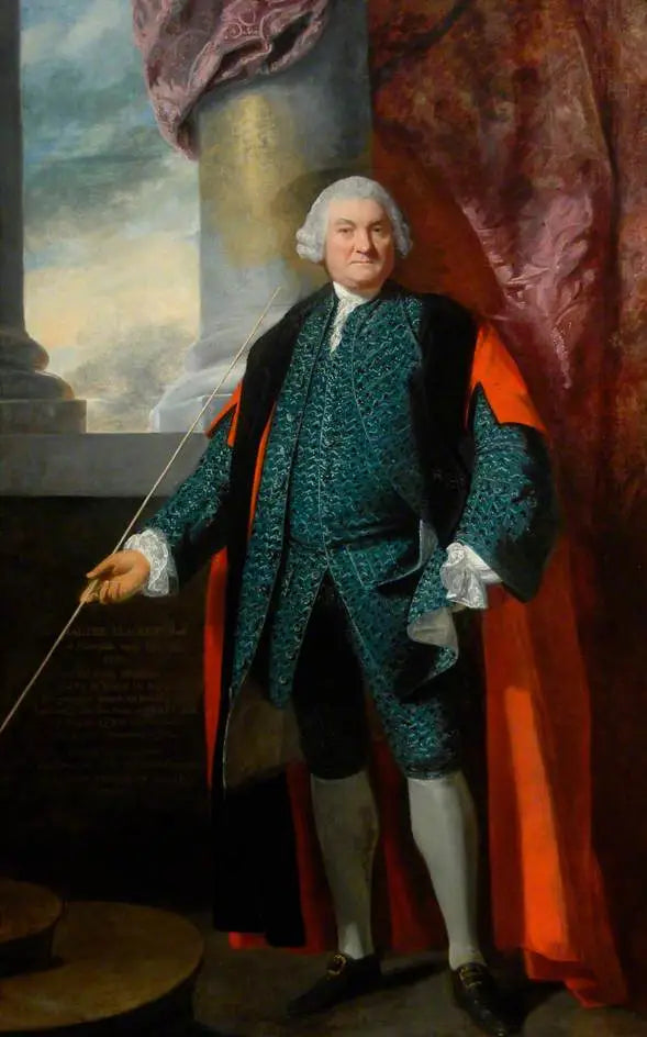 Sir Walter Blackett (1707–1777), 남작, 뉴캐슬 어폰 타인 대표 (1734–1777) - Joshua Reynolds