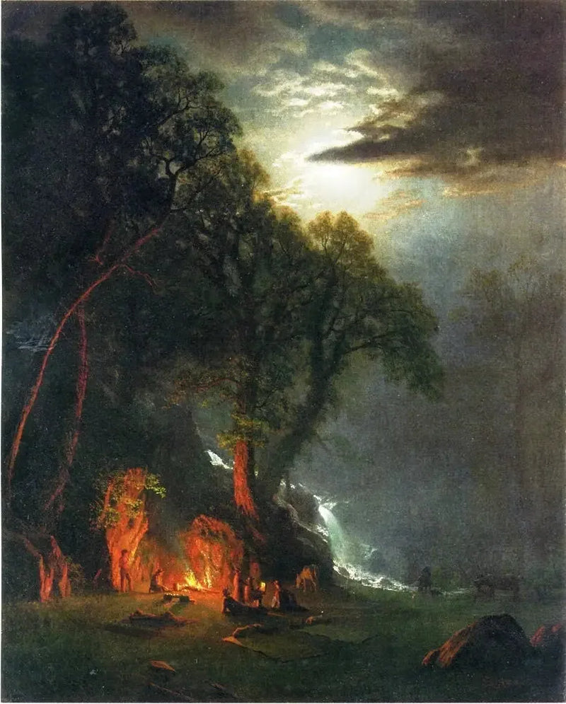캠프파이어 사이트, 요세미티 - 알버트 비어슈타트

Source:
Site de feu de camp, Yosemite - Albert Bierstadt