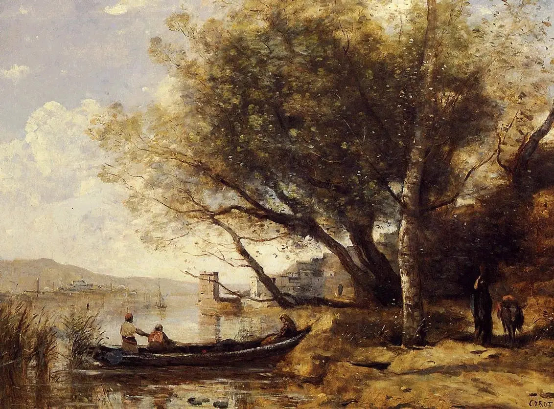 Smyrne Bournabat - Jean-Baptiste Camille Corot - Alpha Reproduction