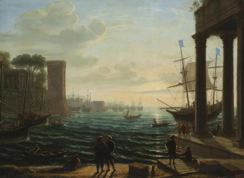 항구에서의 저녁 - 클로드 로렌

Source:
Soirée au port - Claude Lorrain