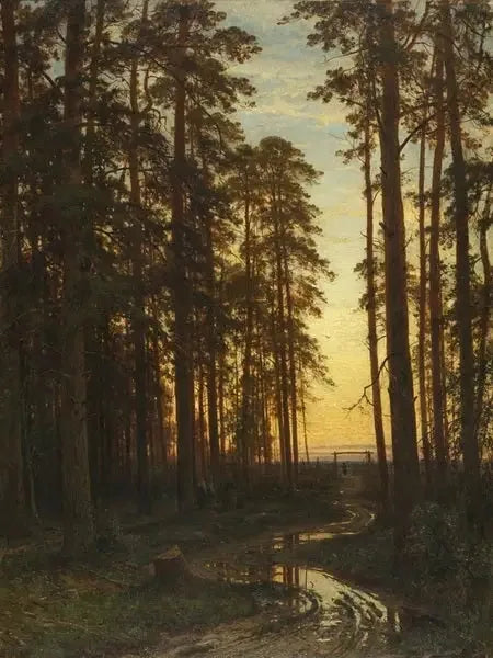 소나무 숲 속의 저녁 - 이반 치치킨

Source:
Soirée dans une forêt de pins - Ivan Chichkine