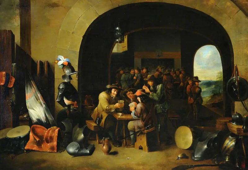 카드 놀이를 하는 병사들 - 다비드 테니에르 더 쥬네

Source:
Soldats jouant aux cartes dans une salle de garde - David Teniers le Jeune
