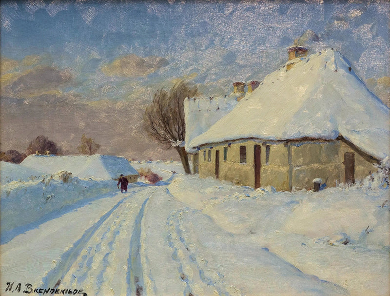 겨울 어느 날 마을의 태양 - H. A. Brendekilde

Source:
Soleil dans le village un jour d'hiver. - H. A. Brendekilde