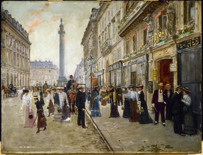 파킨 가의 하녀들이 나오는 장면 - 장 브로

Source:
Sortie des ouvrières de la maison Paquin - Jean Béraud
