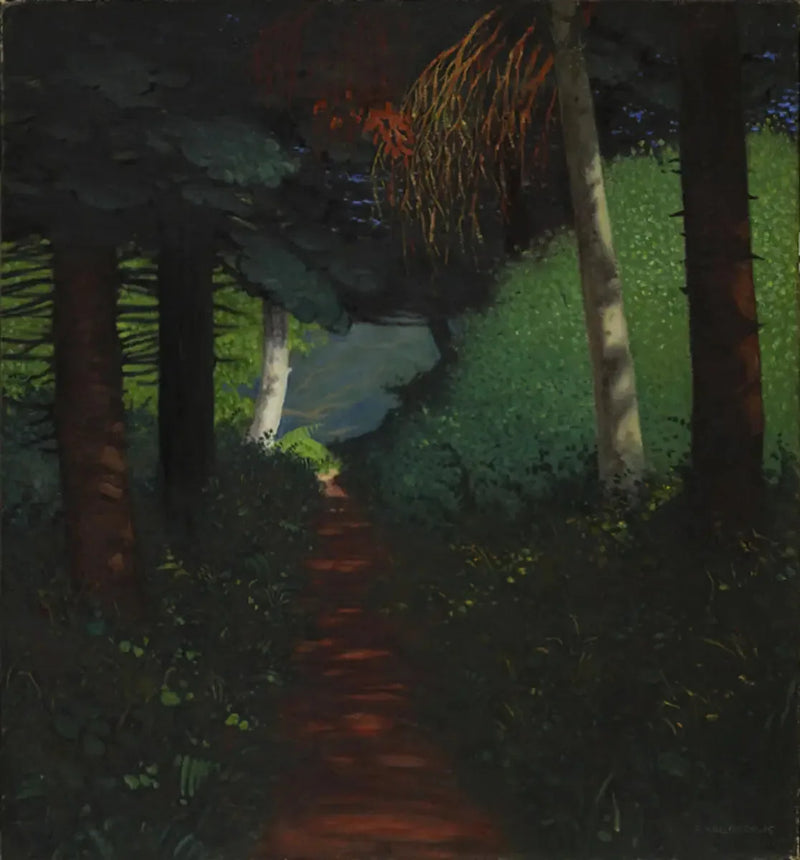 숲속 - 펠릭스 발로통

Source:
Sous-bois - Félix Vallotton