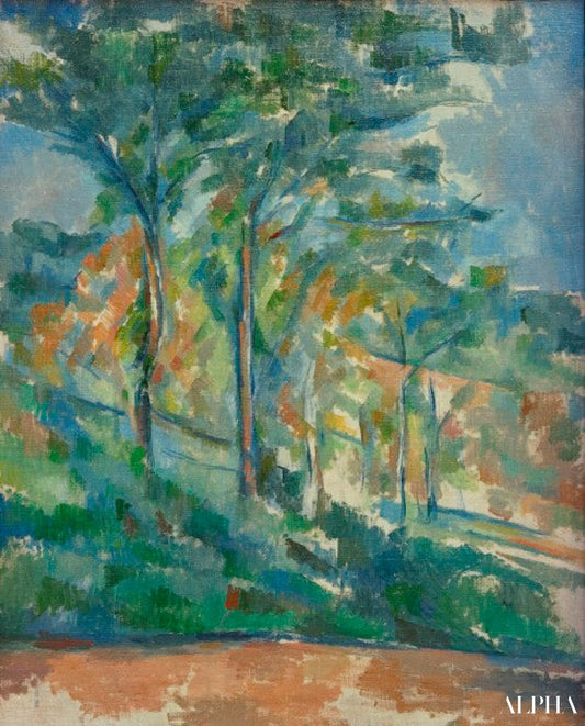 Sous-bois - La forêt - Paul Cézanne - Reproductions de tableaux et peintures haut de gamme