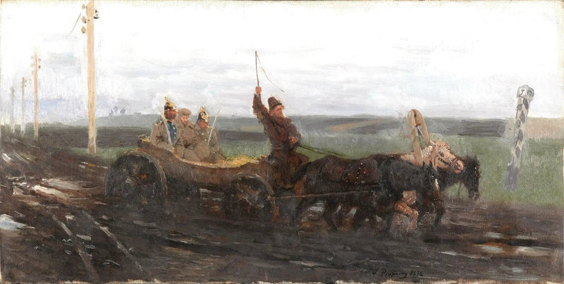 잘 보관하십시오. 판매 도로에서 - 일리야 레핀

Source:
Sous bonne garde. Sur une route de vente - Ilya Repin