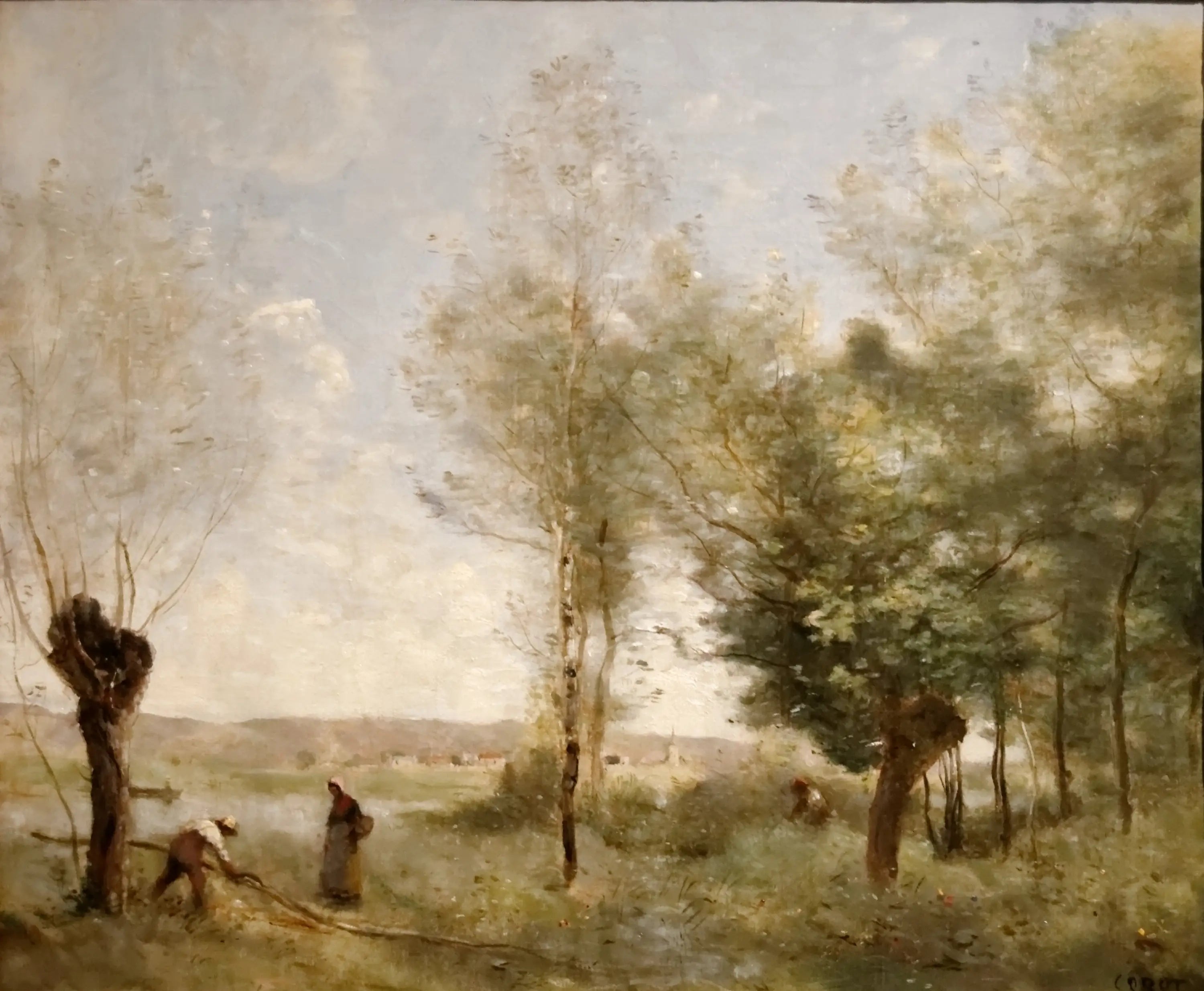Souvenir de Coubron - Jean-Baptiste Camille Corot - Alpha Reproduction