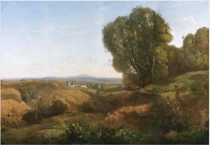 Souvenir de Roquemaure dans le Gard - Jean-Baptiste Camille Corot - Alpha Reproduction