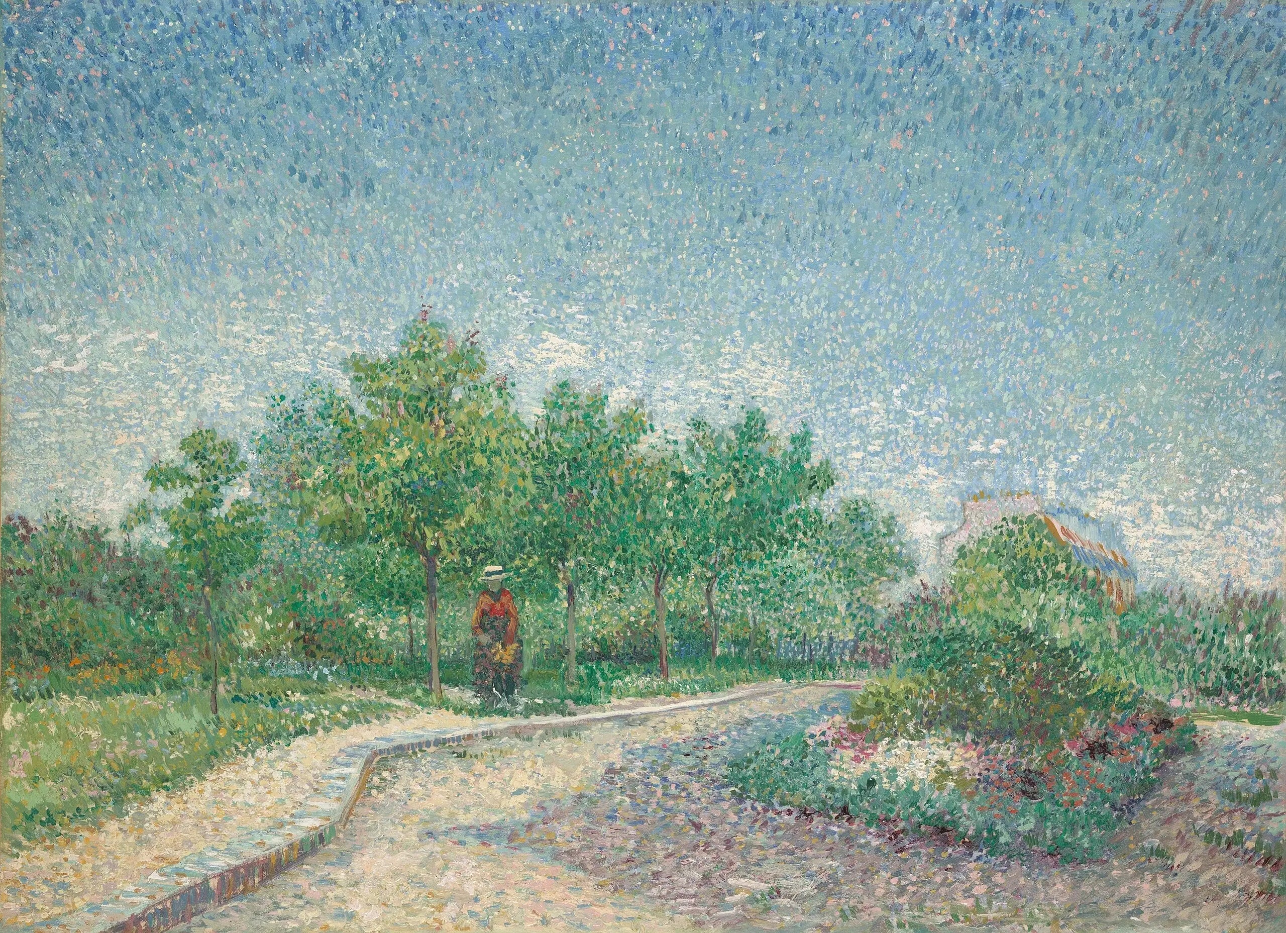 Square Saint-Pierre, Paris - Vincent van Gogh image 1 tableau peint à l’huile sur toile
