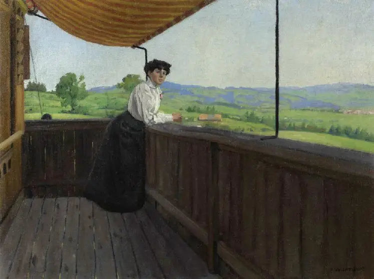 발코니 위에서 - 펠릭스 발로통

Source:
Sur le balcon - Félix Vallotton