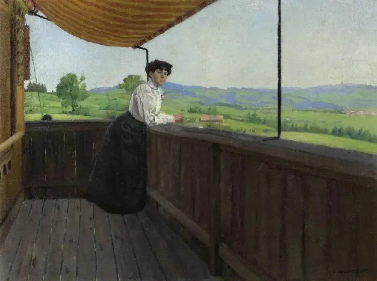 발코니 위에서 - 펠릭스 발로통

Source:
Sur le balcon - Félix Vallotton
