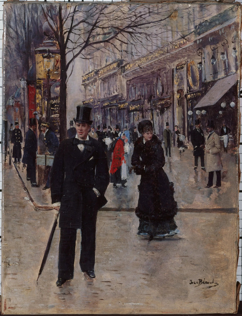 보도 거리 - 장 보로

Source:
Sur le boulevard - Jean Béraud