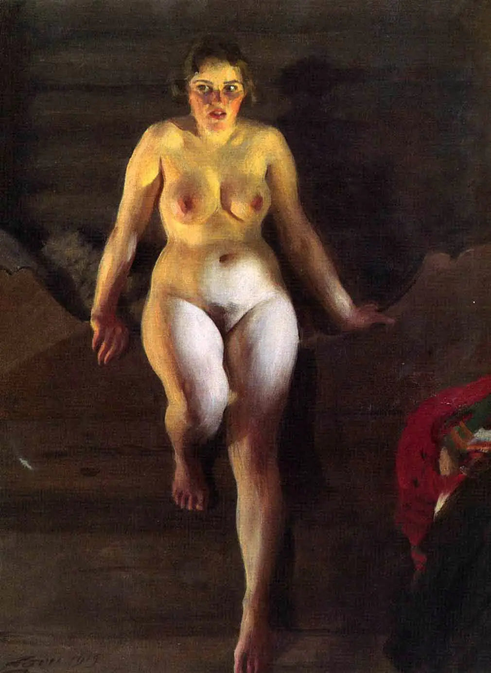 Sur le lit - Anders Zorn - Alpha Reproduction