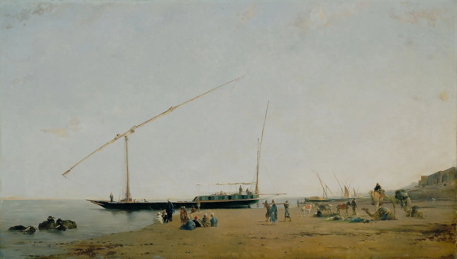 Sur le Nil, près de Philae - Eugène Fromentin