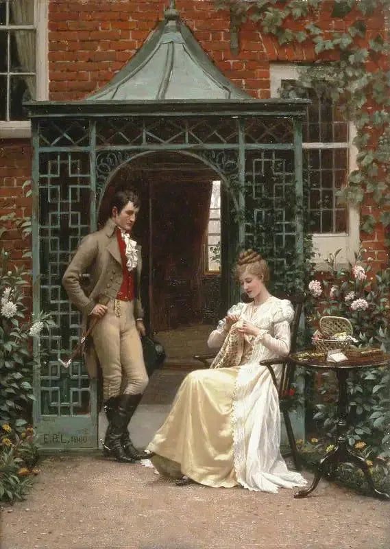 문턱 위에서 - 에드먼드 블레어 레이튼

Source:
Sur le seuil - Edmund Blair Leighton