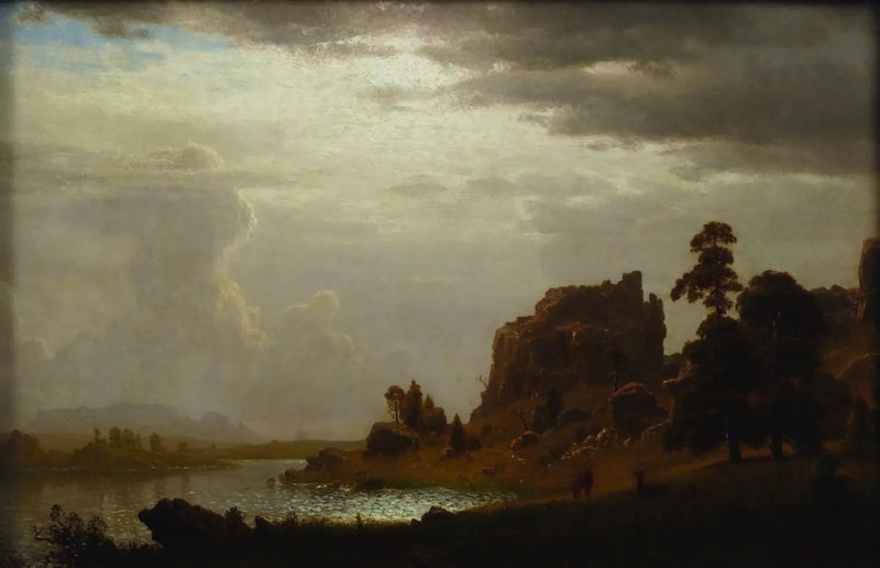악마의 문 근처의 스위트워터 - 알버트 비어슈타트

Source:
Sur le Sweetwater près de la Porte du Diable - Albert Bierstadt