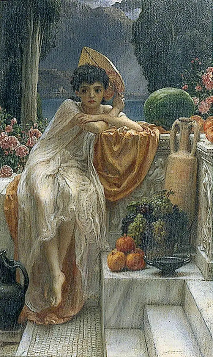 사원 계단에서 - 에드워드 포인터

Source:
Sur les marches du temple - Edward Poynter
