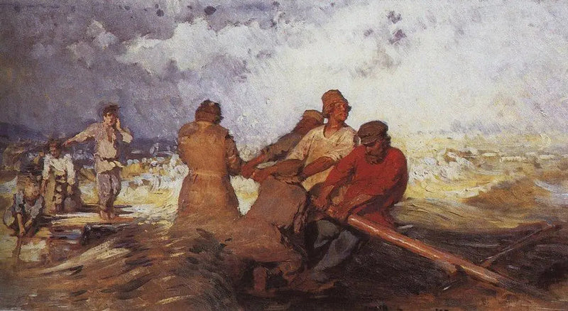 볼가 강의 폭풍 속에서 뗏목 위에 - 일리야 레핀

Source:
Sur un radeau dans la tempête sur la Volga - Ilya Repin
