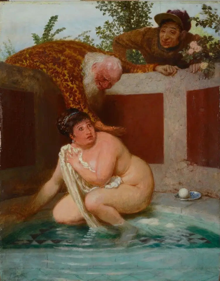 수잔나와 두 노인 - 아놀드 뵈클린

Source:
Susanna et les deux vieillards - Arnold Böcklin