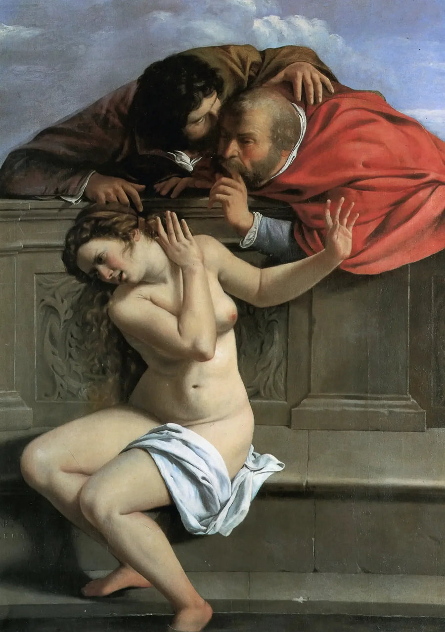 수잔과 노인들 - 아르테미시아 젠틸레스키

Source:
Suzanne et les vieillards - Artemisia Gentileschi