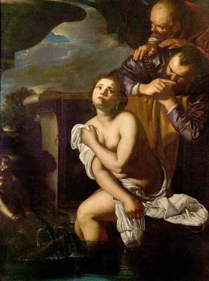 Suzanne et les vieillards - Artemisia Gentileschi image 1 reproduction réalisée par Alpha Reproduction