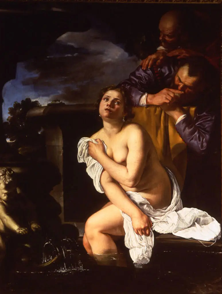 수잔과 노인들 - 아르테미지아 젠틸레스키

Source:
Suzanne et les Vieillards - Artemisia Gentileschi