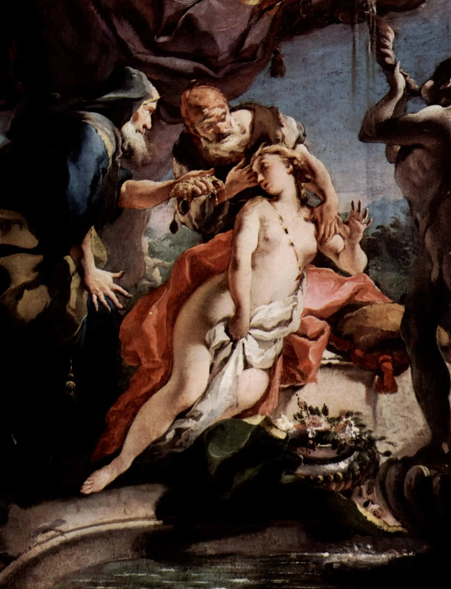 수잔과 노인들 - 조반니 바티스타 티에폴로

Source:
Suzanne et les vieillards - Giovanni Battista Tiepolo