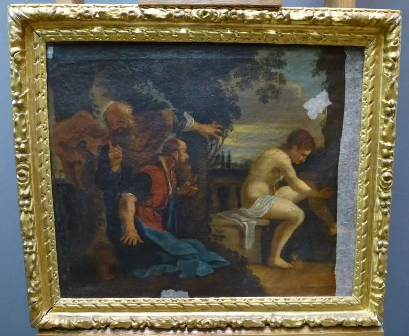 수잔과 노인들 - 장 프랑수아 밀레