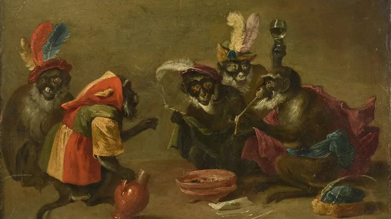 원숭이의 다락방 - 데이비드 테니에르 르 쥬네

Source:
Tabagie de singes - David Teniers le Jeune
