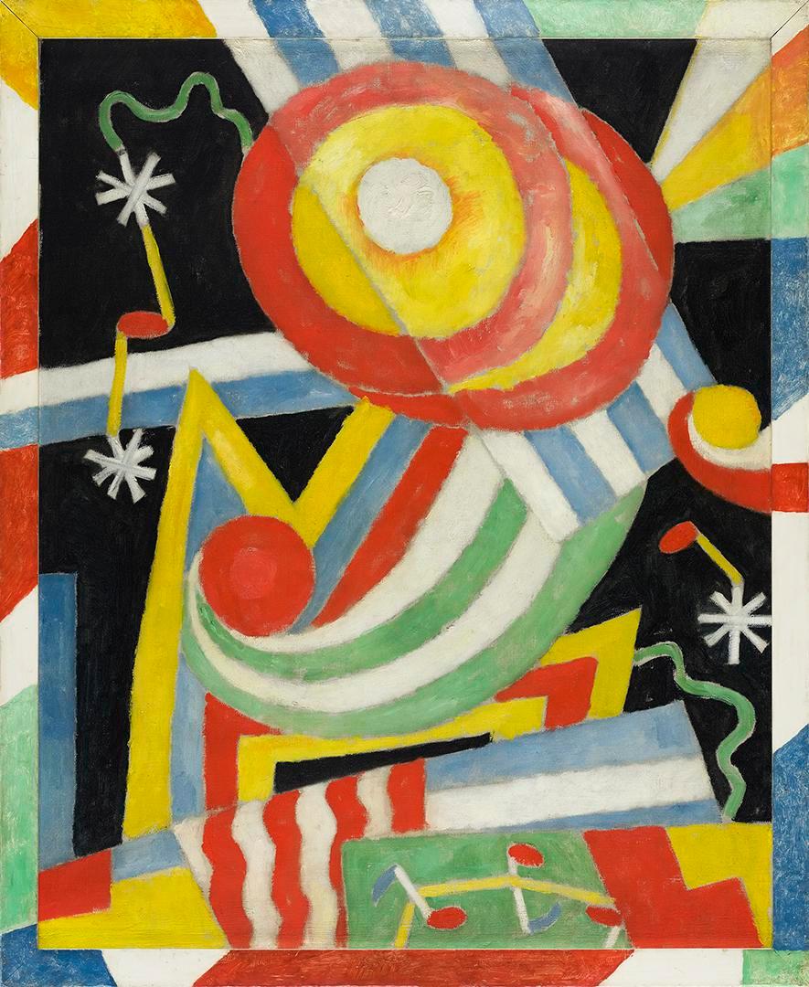 Tableau n° 3 - Marsden Hartley image 1 reproduction artisanale de tableau