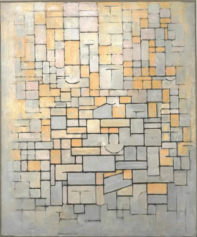 그림 번호 I - 피에트 몬드리안