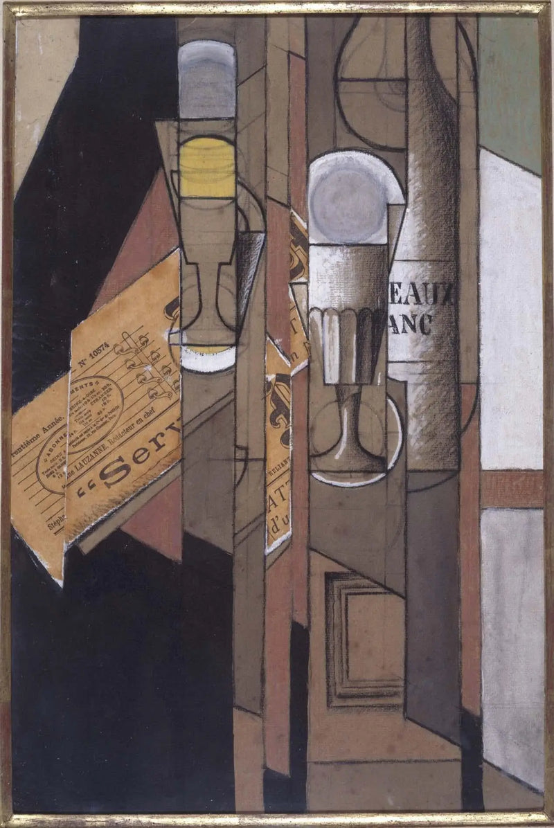 잔, 일기장 및 와인 병 - 후안 그리스

Source:
Tasses, journal et bouteille de vin - Juan Gris