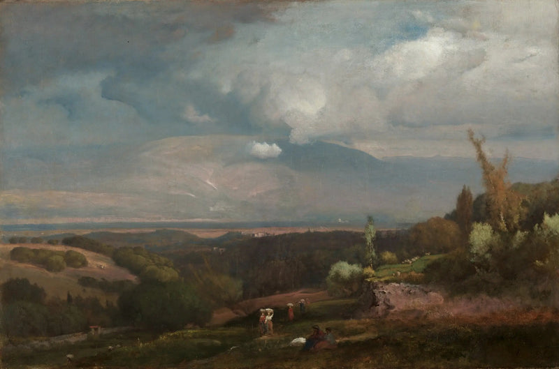 알반 언덕을 향해 다가오는 폭풍 - 조지 이네스

Source:
Tempête approchant des collines d'Alban - George Inness