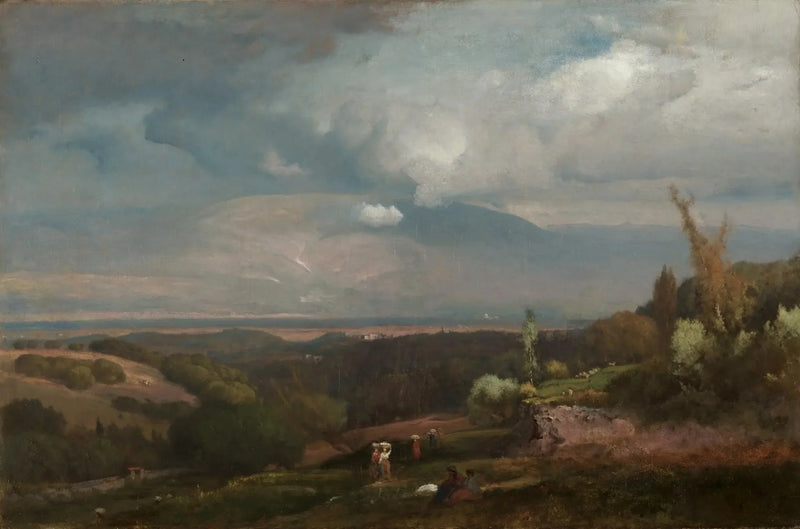 알반 언덕을 향해 다가오는 폭풍 - 조지 이네스

Source:
Tempête approchant des collines d'Alban - George Inness