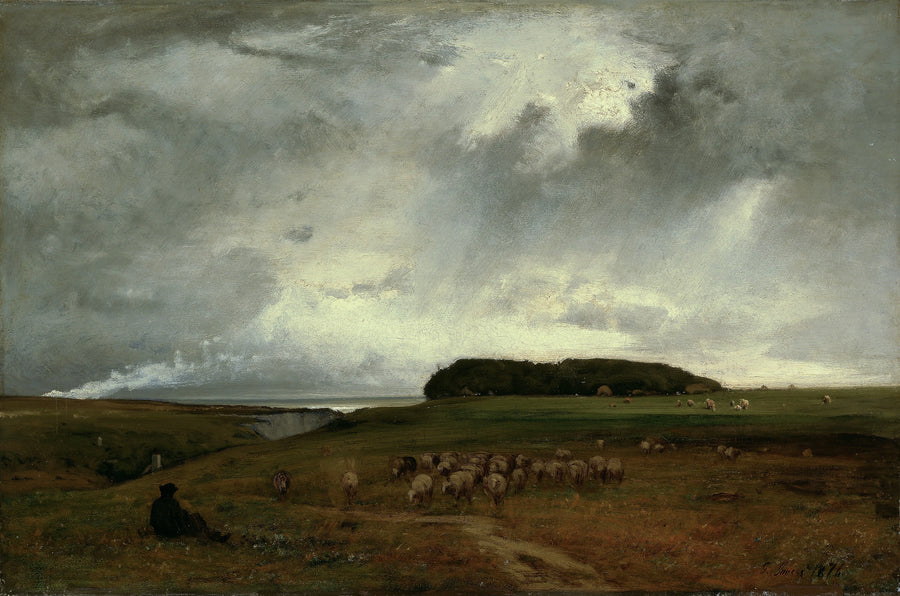 La tempête - George Inness