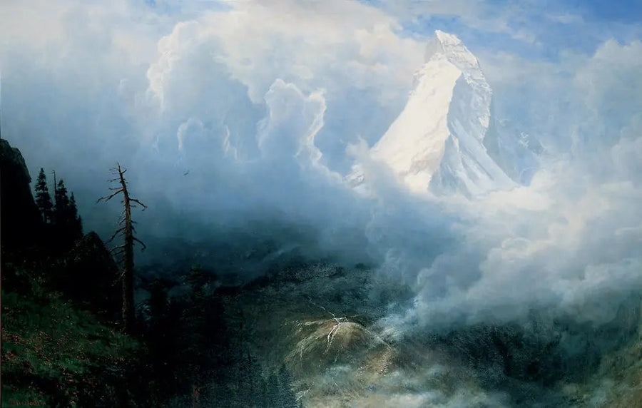 체르빈 산 위의 폭풍 - 알버트 비어슈타트

Source:
Tempête sur le Cervin - Albert Bierstadt