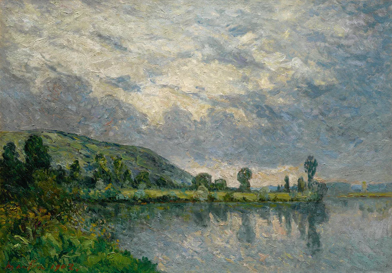 폭풍우의 시간, Les Andelys, Eure - Maxime Maufra
