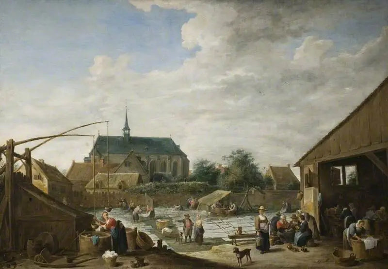 표백 토양 - 다비드 테니에르 르 쥬네

Source:
Terreau de blanchiment - David Teniers le Jeune