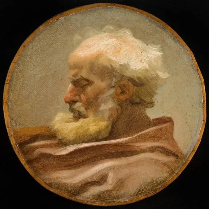 Tête de Vieillard - Jean-Honoré Fragonard - Alpha Reproduction