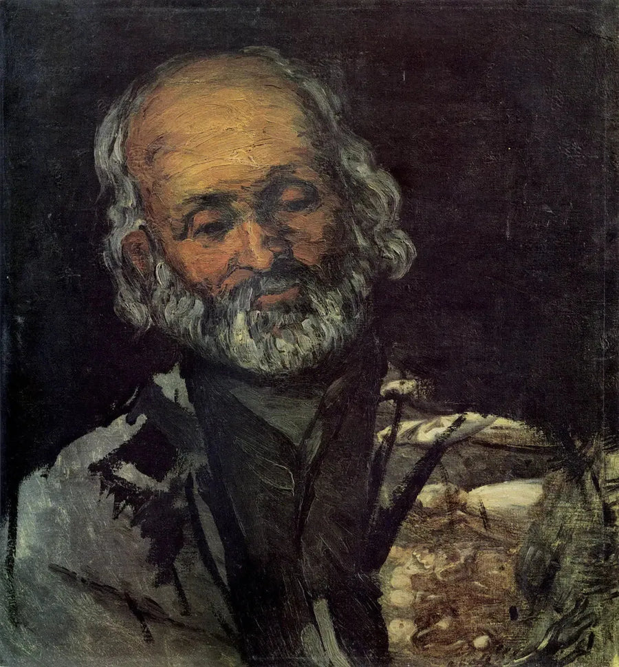 노인의 머리 - Paul Cézanne