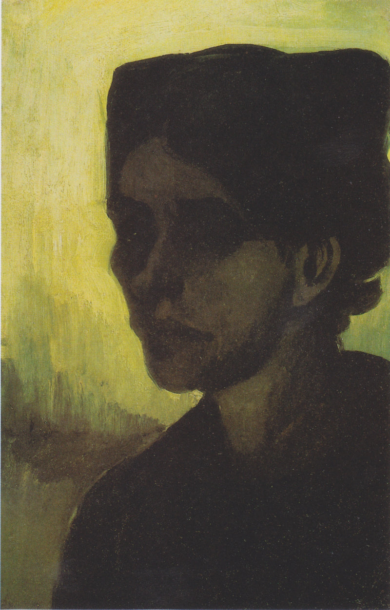 농부 아가씨의 머리 - Vincent van Gogh