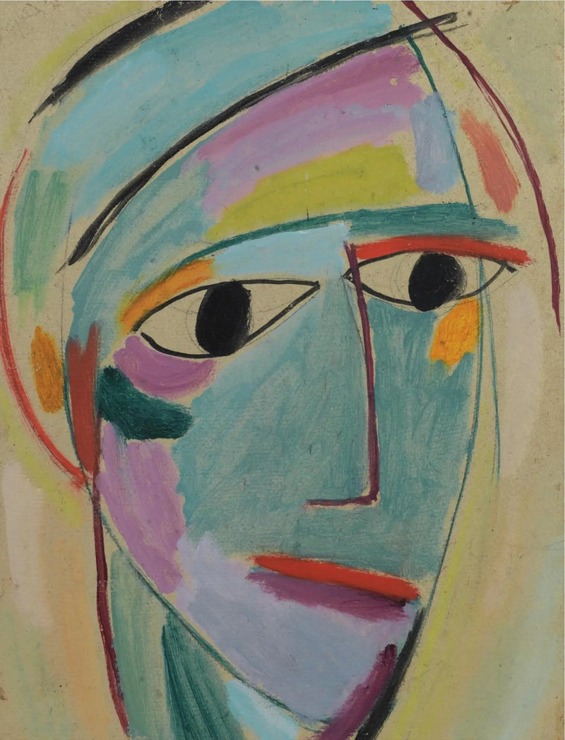 신비한 머리 : 삼분의 일 프로필 - 알렉세이 폰 자울렌스키

Source:
Tête mystique : profil de trois quarts - Alexej von Jawlensky
