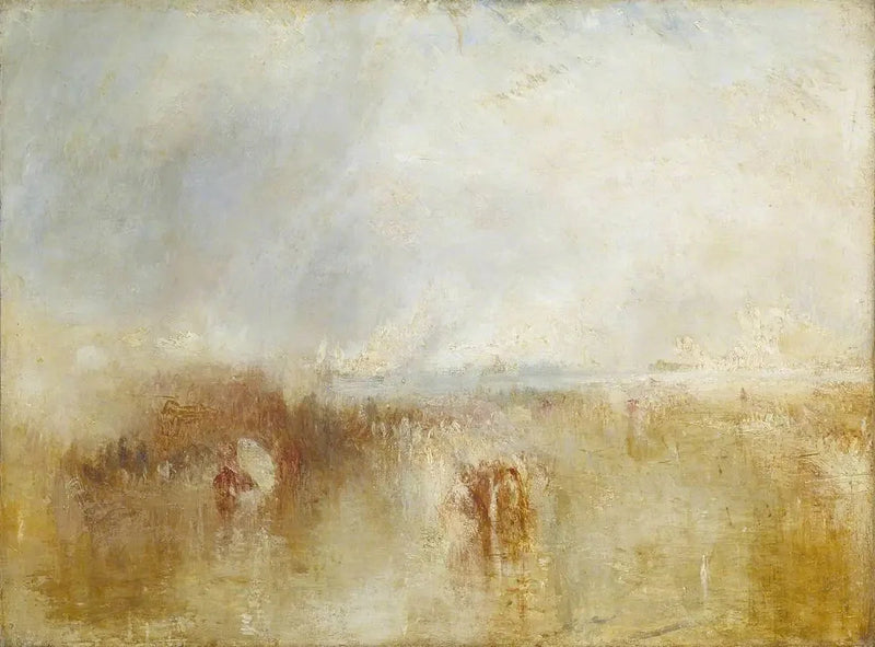 루이-필립의 로열 클라렌스 야드 도착, 고스포트, 1844년 10월 8일 - J. M. W. 터너
