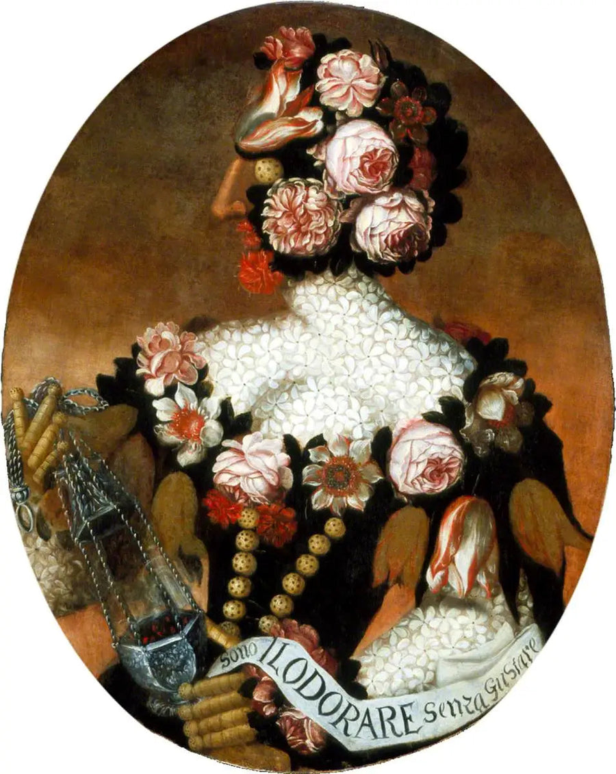 후각의 감각 - 주세페 아르침볼도

Source:
The Sense of Smell - Giuseppe Arcimboldo