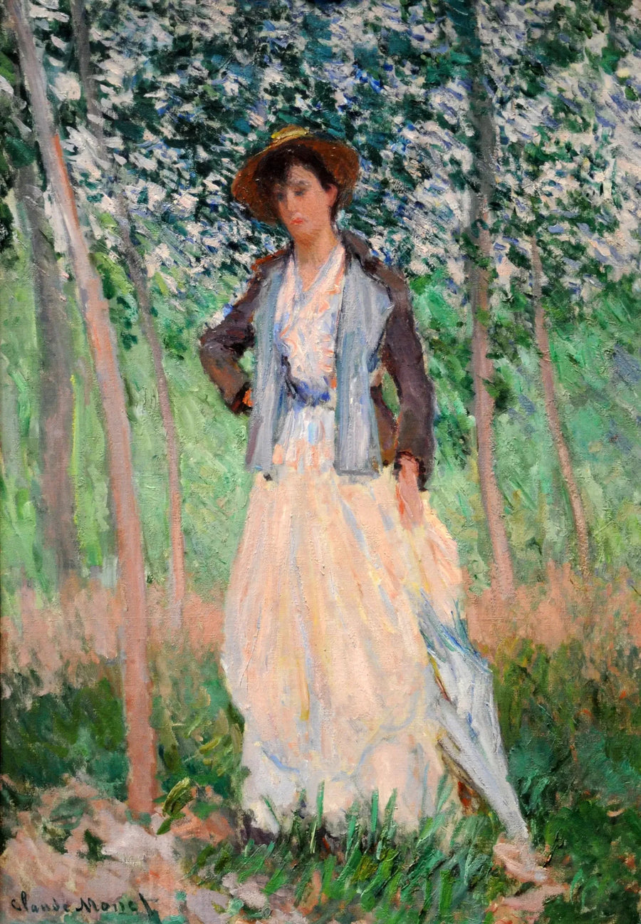 유모차를 탄 아이 (수잔 호셰데, 후에 시어도어 얼 버틀러 부인, 1868–1899) - 클로드 모네