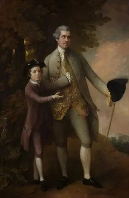 토마스 럼볼드 (1736–1791)와 그의 아들 - 토마스 게인스버러