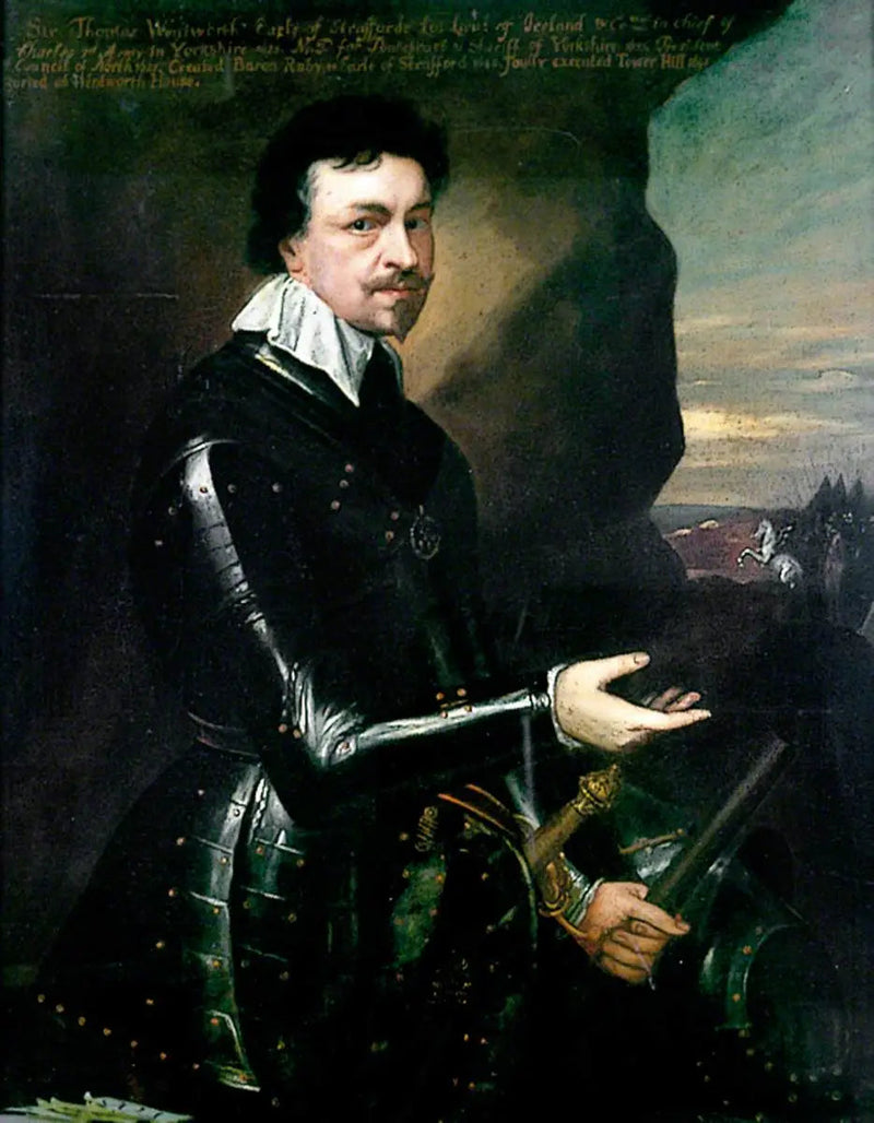 토마스 웬트워스(1593–1641), 스트래포드 백작 - 앙투안 반 다이크

Source:
Thomas Wentworth (1593–1641), premier comte de Strafford - Antoine van Dyck