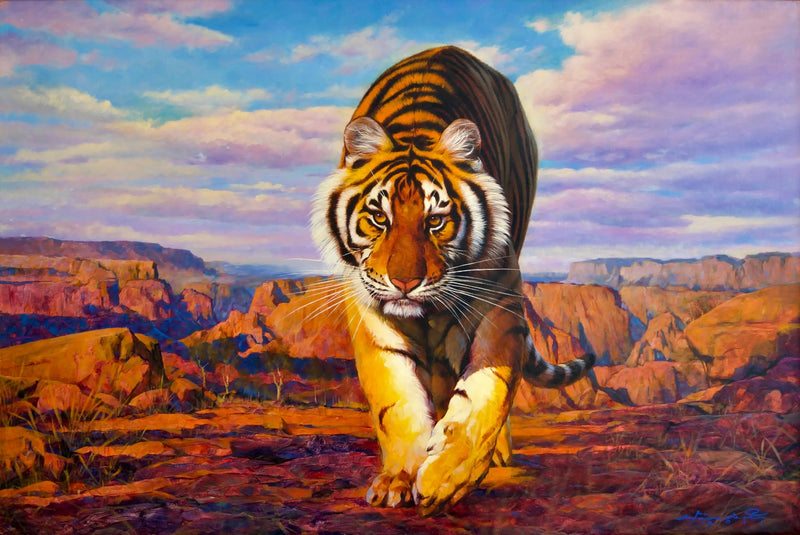 사냥중인 호랑이 | 150 x 100cm