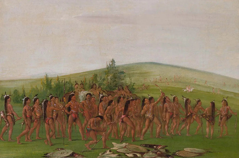 만단의 활쏘기 - 조지 캐틀린

Source:
Tir à l'arc des Mandan - George Catlin